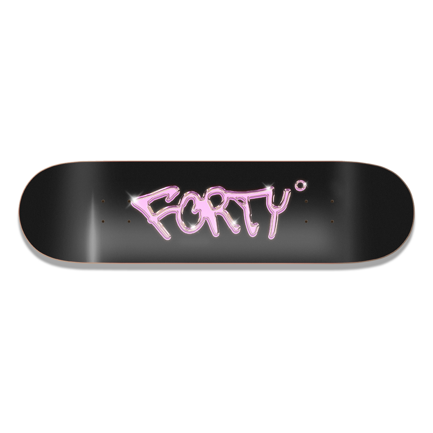 Pink Paparazzi Skateboard Deck