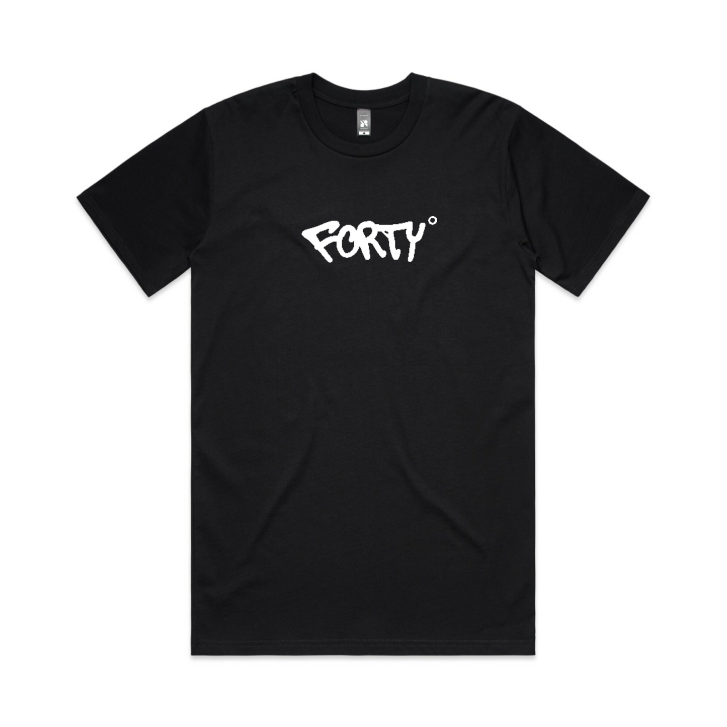 Forty Degrees GoE Logo Tee Black