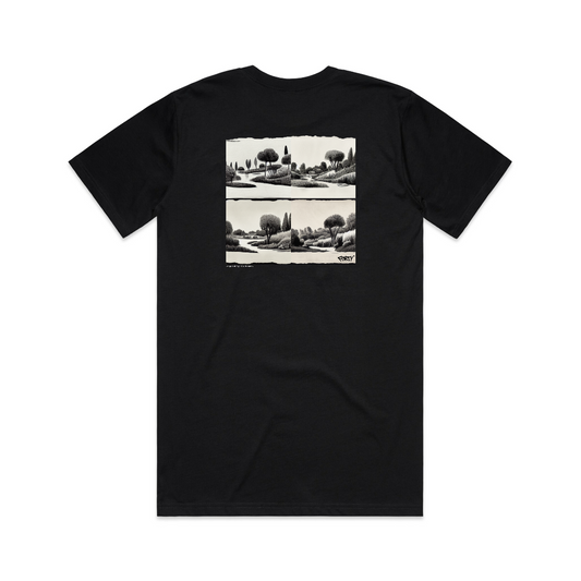 Forty Degrees GoE Logo Tee Black